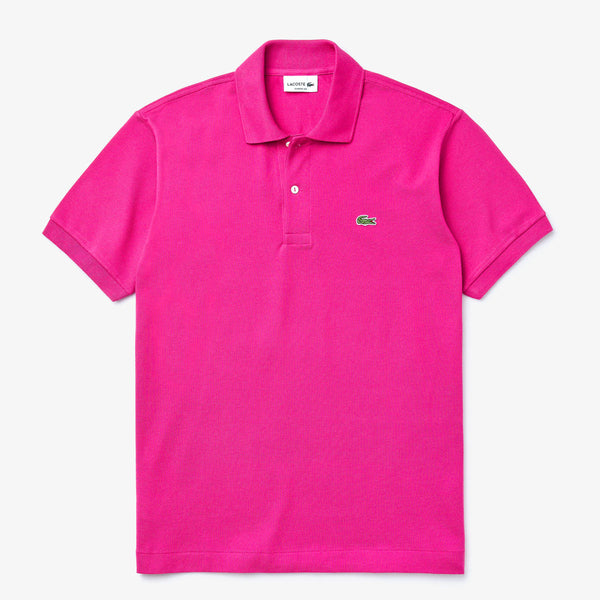 Men's L.12.12 Polo Shirt Fushia Pink